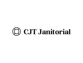 CJT Janitorial logo